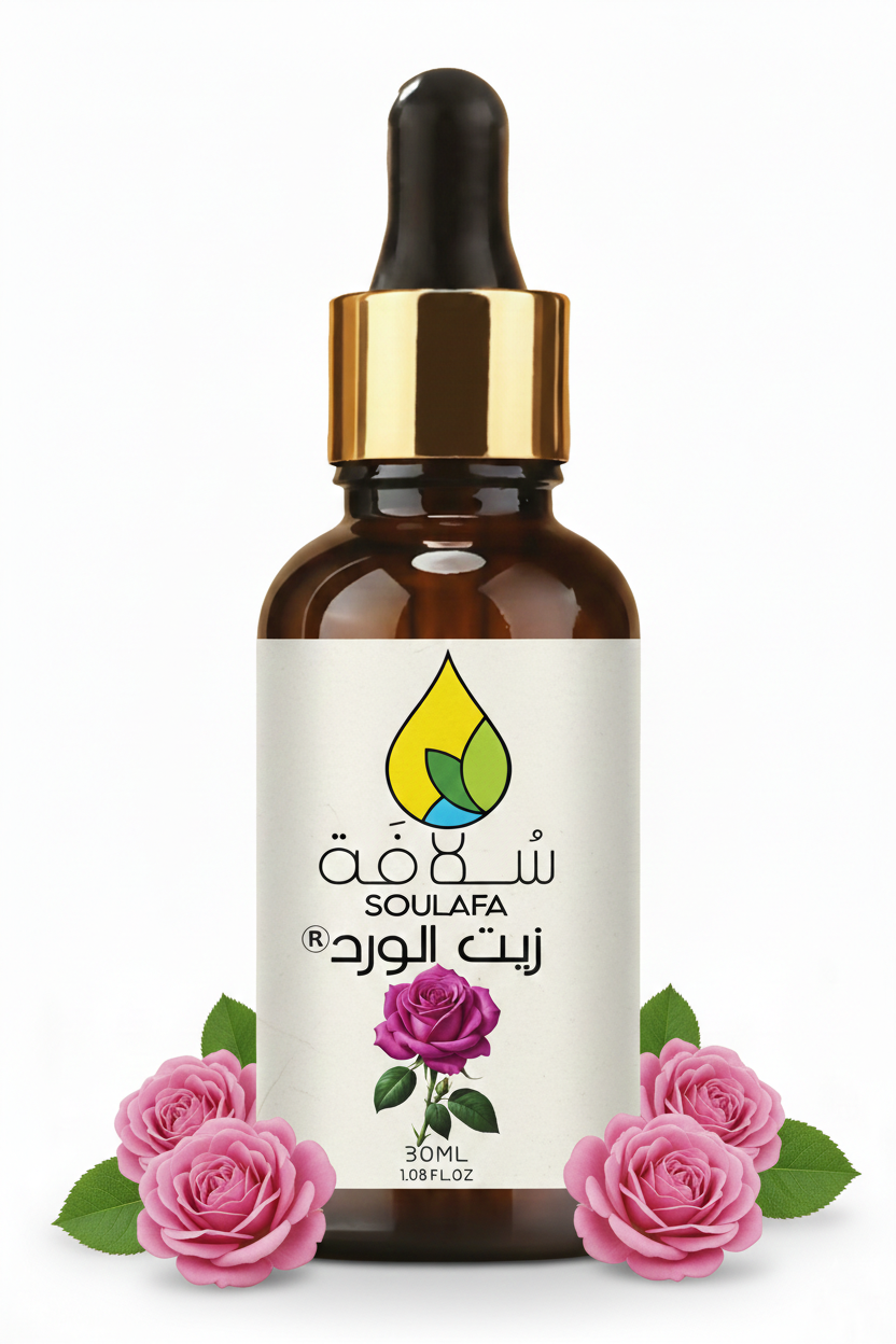 زيت الورد مقطر Distilled ROSE OIL 30ML